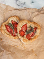 Valentine's Day Limited Edition --2 Heart Danish Pastries - Mama's Node to Spring!